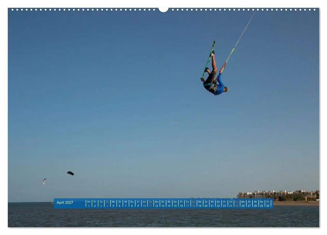 Bild: 9783569405714 | Kite Boarding El Gouna (Wandkalender 2027 DIN A2 quer), CALVENDO...