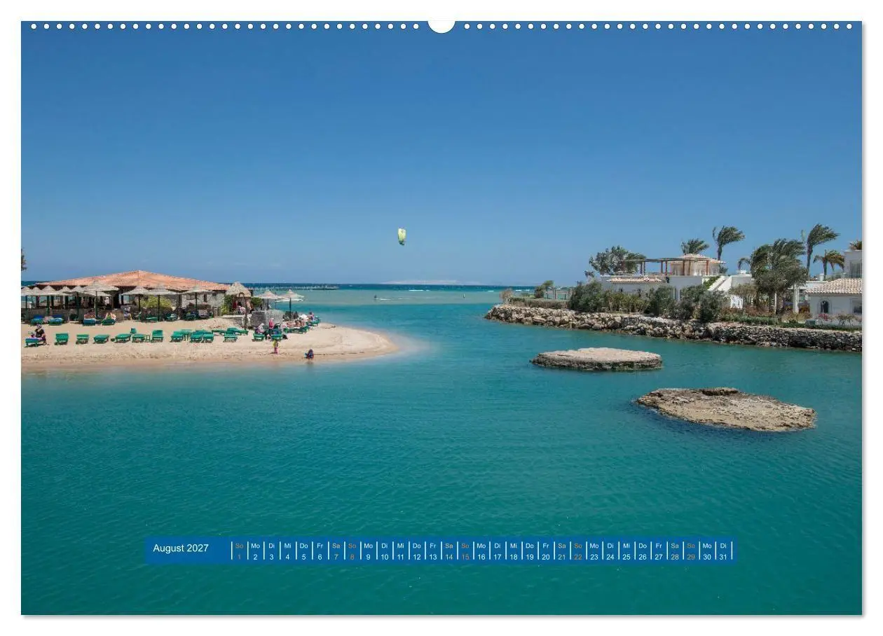 Bild: 9783569405714 | Kite Boarding El Gouna (Wandkalender 2027 DIN A2 quer), CALVENDO...