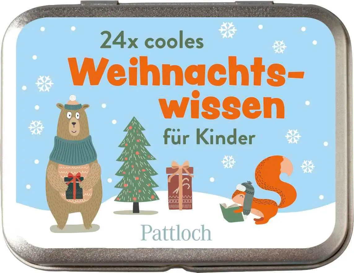 Cover: 4260308345814 | 24 x cooles Weihnachtswissen für Kinder | Klara Wiesel | Kalender
