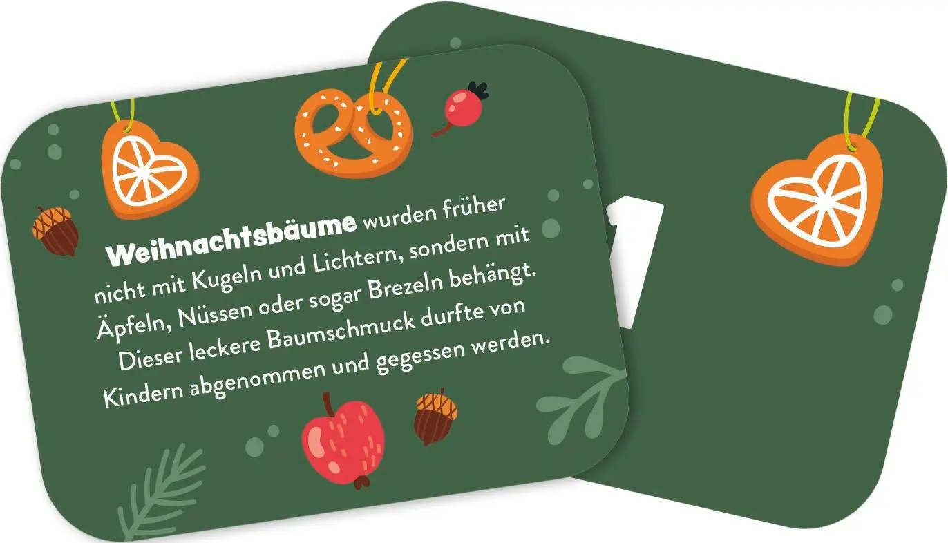 Bild: 4260308345814 | 24 x cooles Weihnachtswissen für Kinder | Klara Wiesel | Kalender
