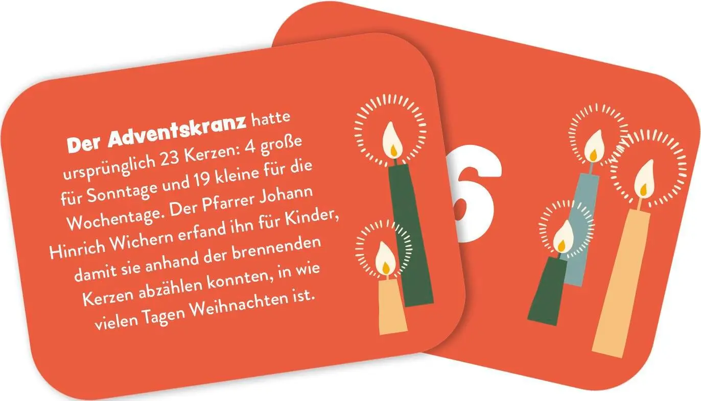 Bild: 4260308345814 | 24 x cooles Weihnachtswissen für Kinder | Klara Wiesel | Kalender