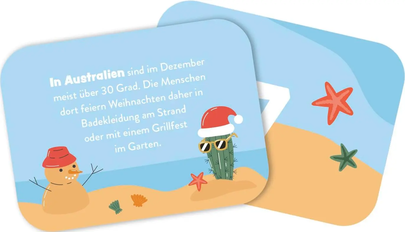 Bild: 4260308345814 | 24 x cooles Weihnachtswissen für Kinder | Klara Wiesel | Kalender