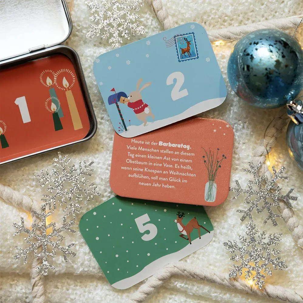 Bild: 4260308345814 | 24 x cooles Weihnachtswissen für Kinder | Klara Wiesel | Kalender