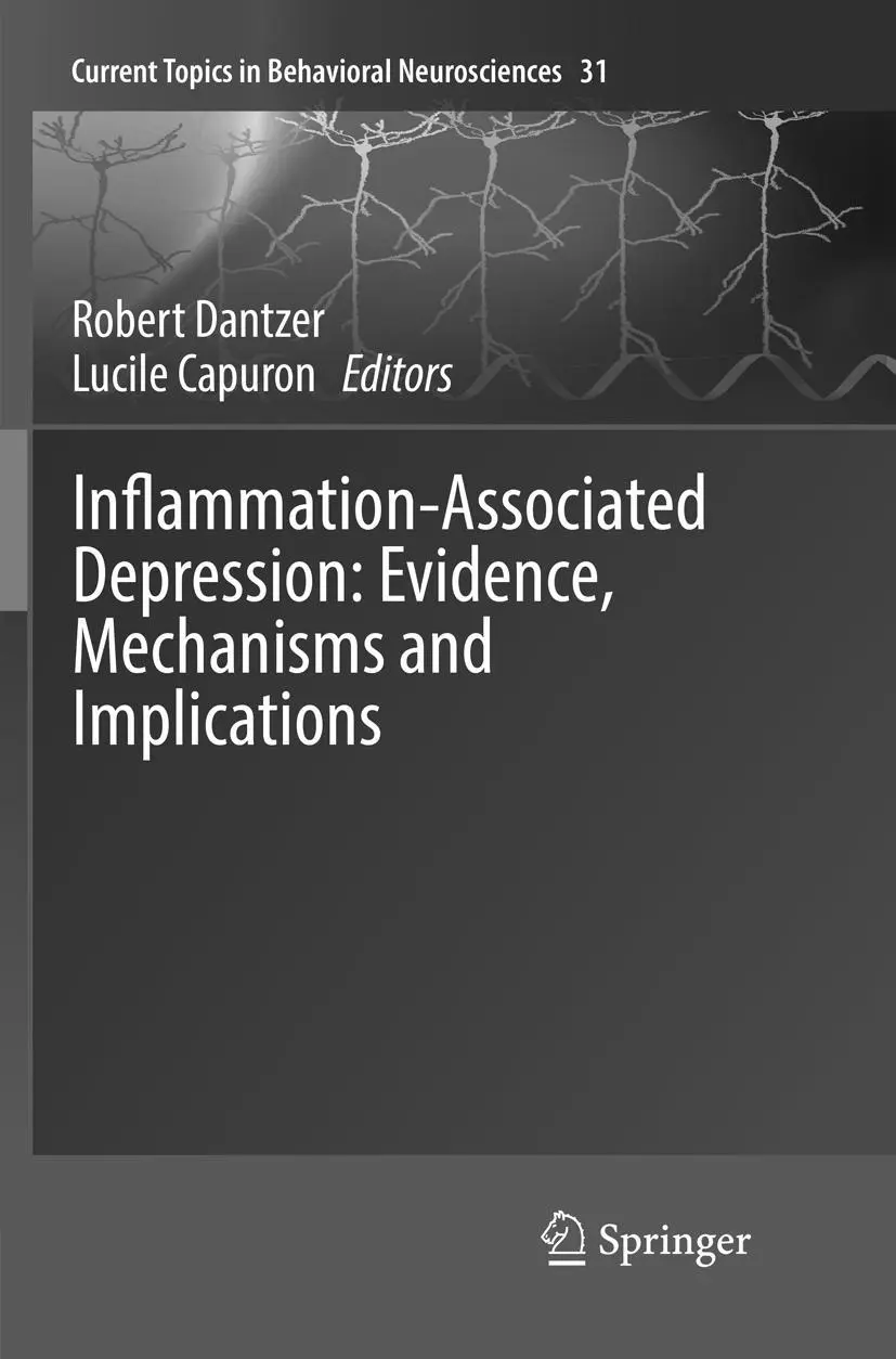 Cover: 9783319845814 | Inflammation-Associated Depression: Evidence, Mechanisms and...