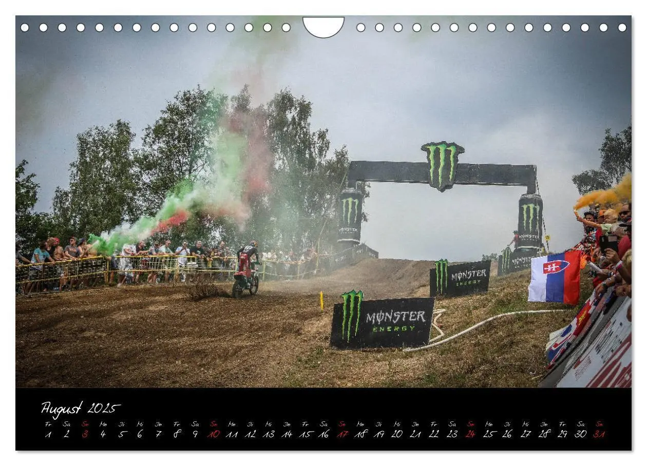 Bild: 9783435295814 | Motocross Racing 2025 (Wandkalender 2025 DIN A4 quer), CALVENDO...