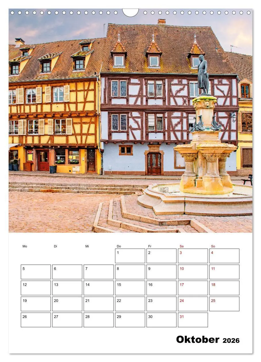 Bild: 9783516305814 | Elsass - Impressionen (Wandkalender 2026 DIN A3 hoch), CALVENDO...