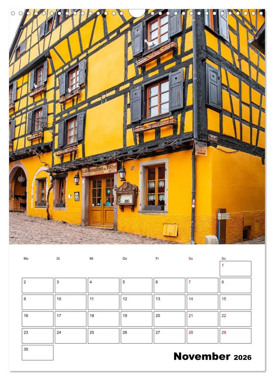 Bild: 9783516305814 | Elsass - Impressionen (Wandkalender 2026 DIN A3 hoch), CALVENDO...