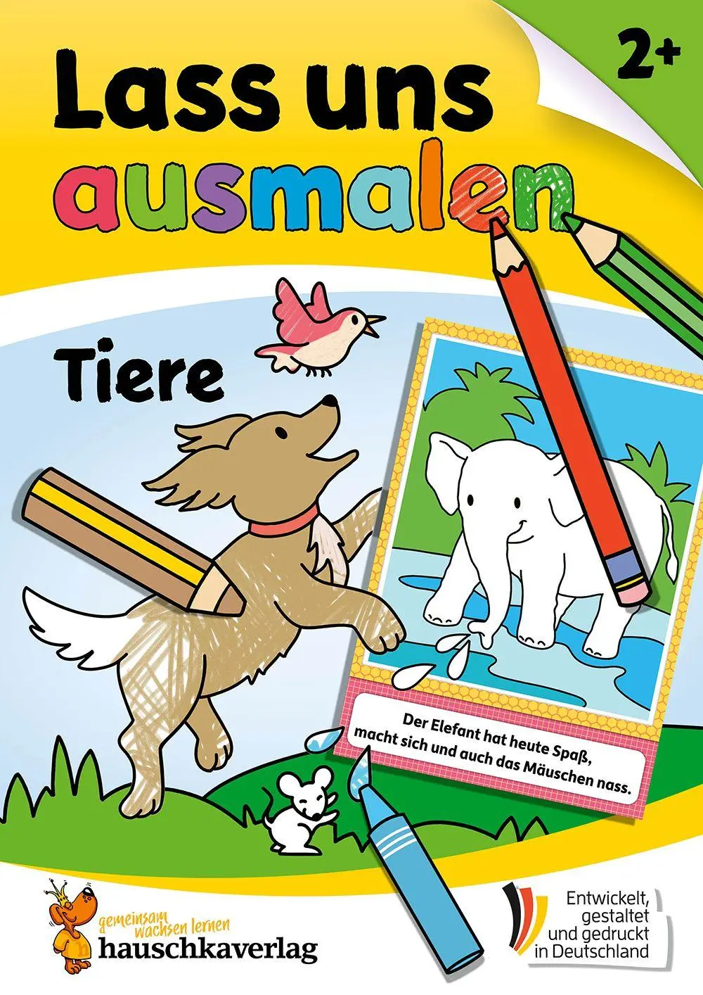Cover: 9783881005814 | Lass uns ausmalen - Mein Ausmalbuch ab 2 - Tiere | Taschenbuch | 64 S.