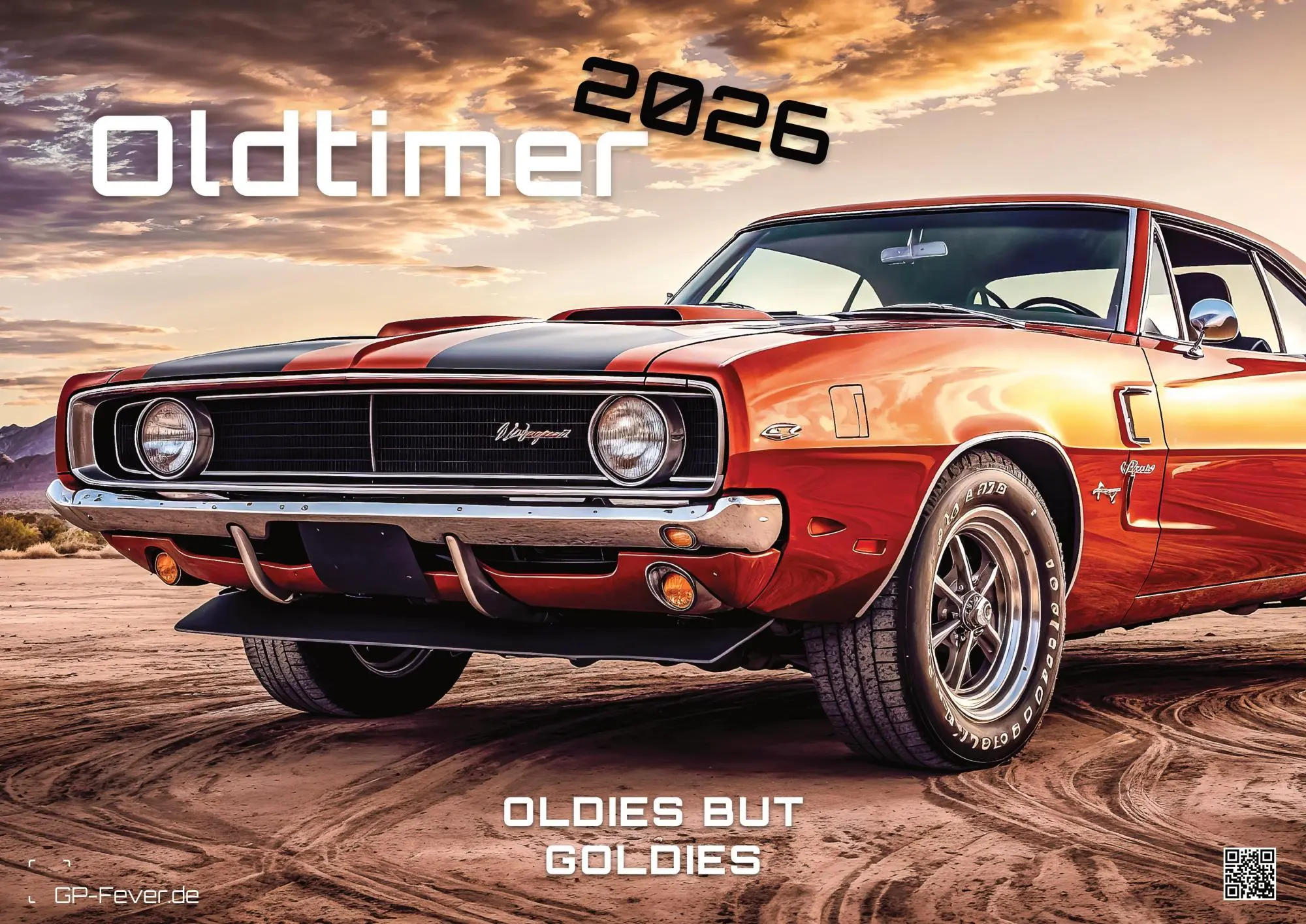 Cover: 9783986735814 | Oldtimer - OLDIES BUT GOLDIES - 2026 - Kalender DIN A2 | GP-Fever. de