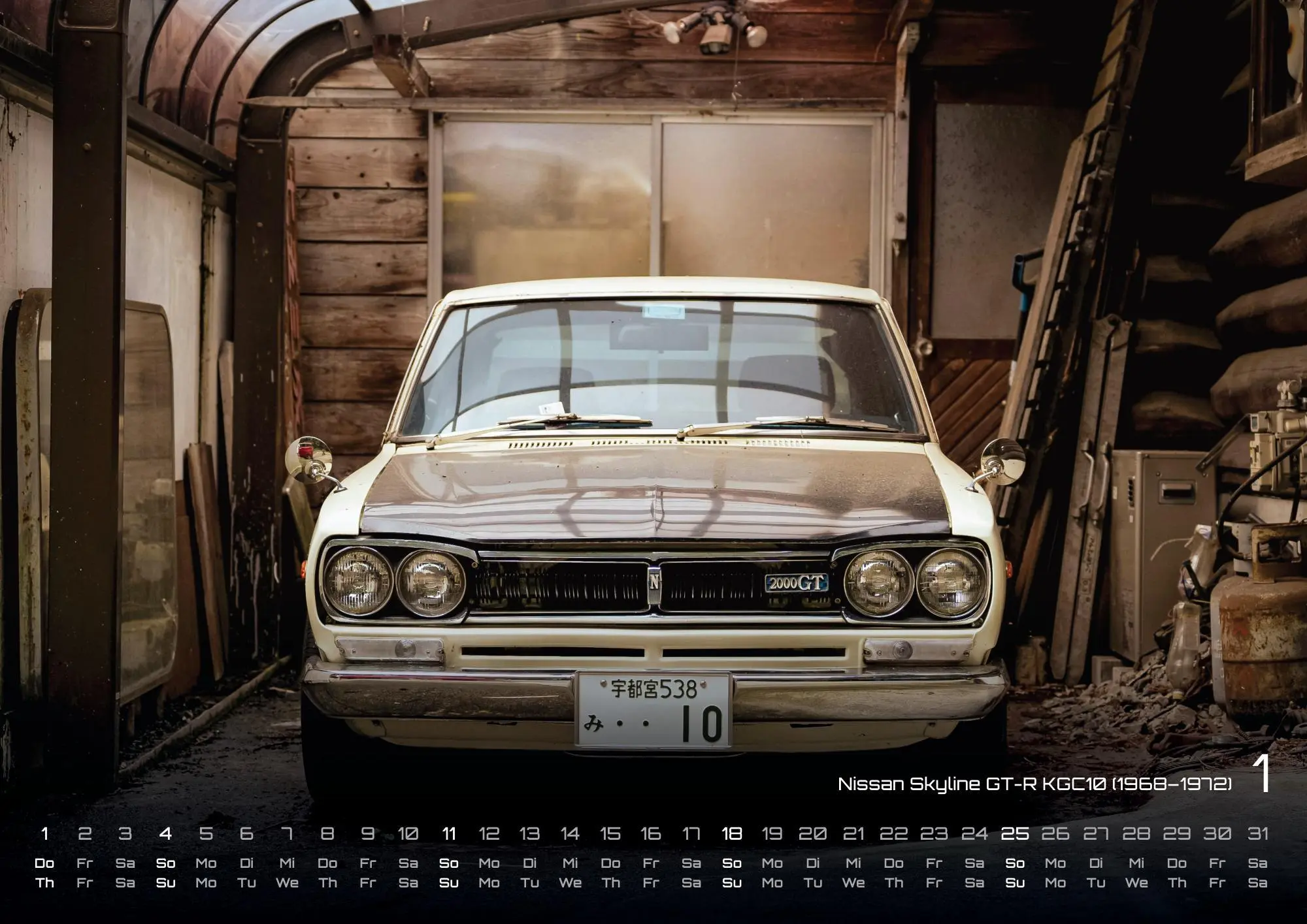 Bild: 9783986735814 | Oldtimer - OLDIES BUT GOLDIES - 2026 - Kalender DIN A2 | GP-Fever. de