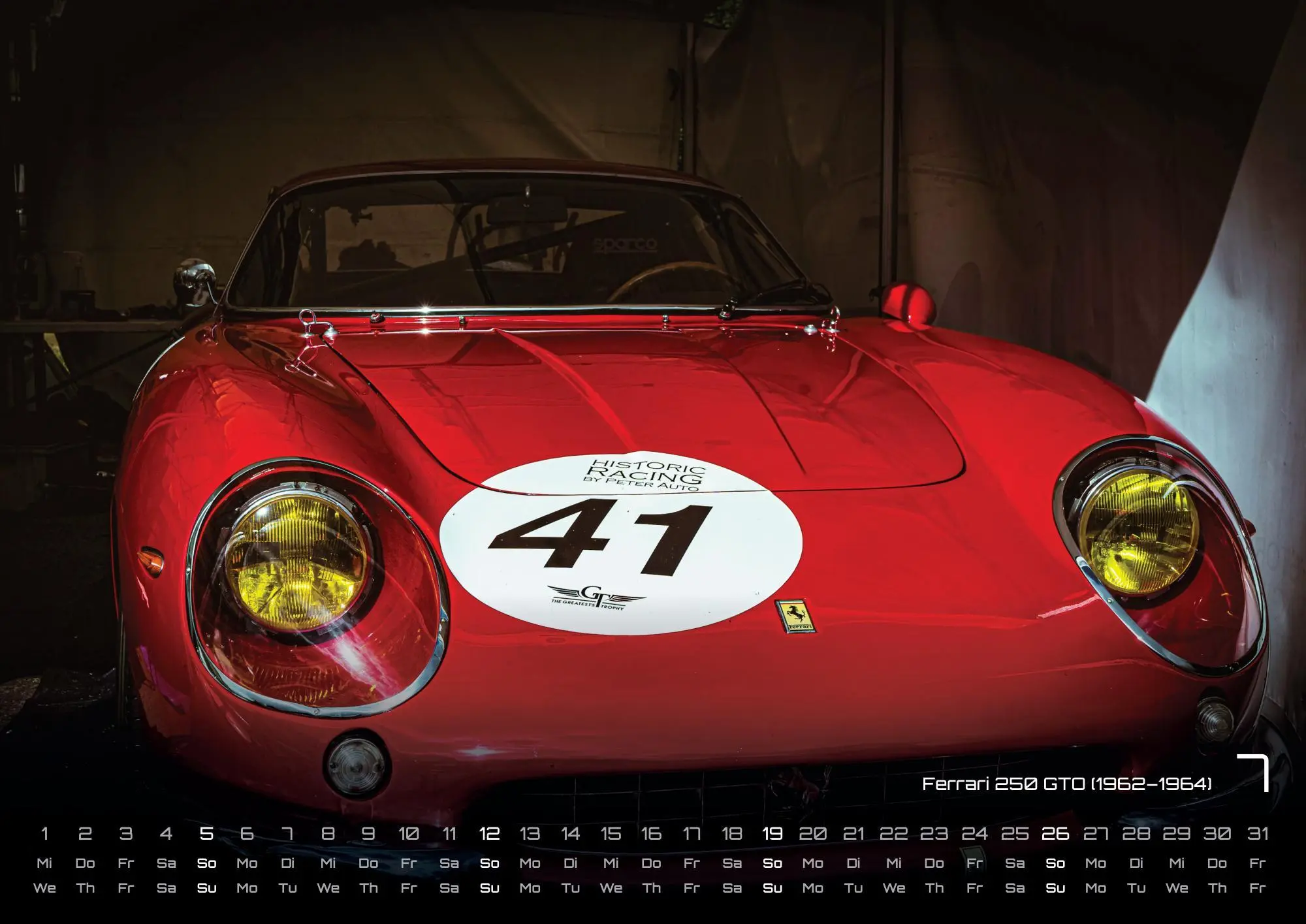 Bild: 9783986735814 | Oldtimer - OLDIES BUT GOLDIES - 2026 - Kalender DIN A2 | GP-Fever. de