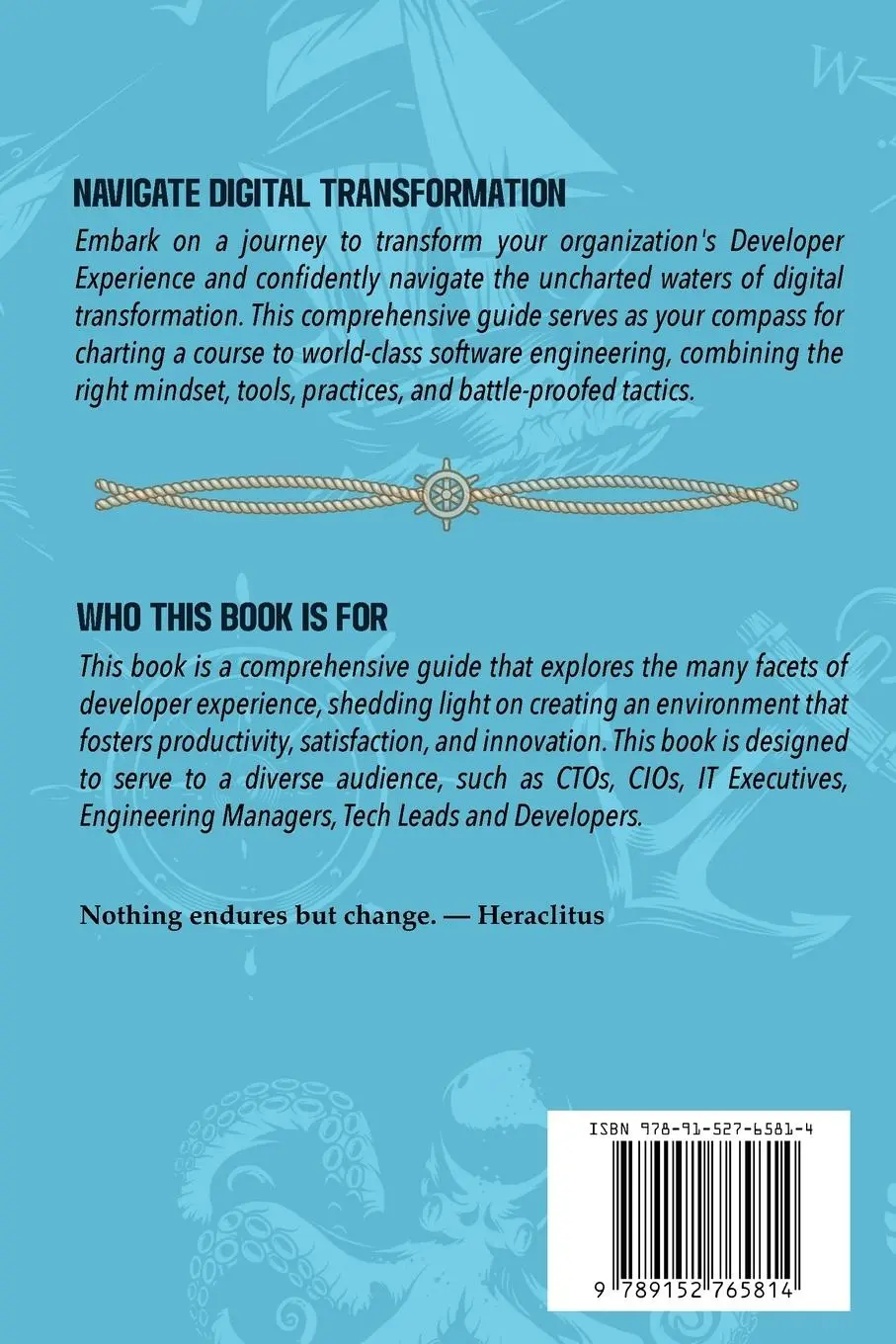 Rückseite: 9789152765814 | Developer Experience | Marcus Maestri | Taschenbuch | Englisch | 2023