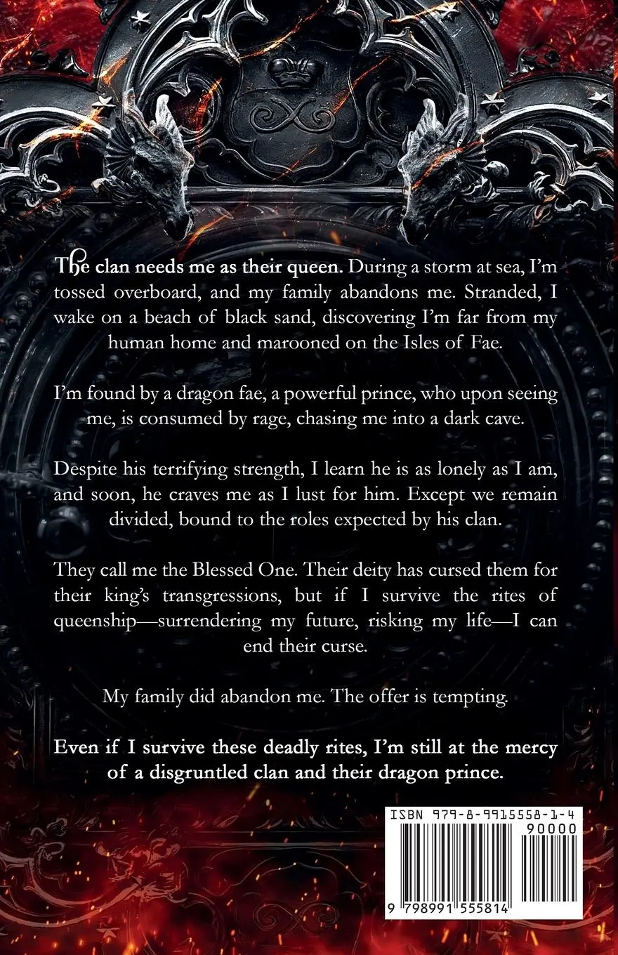 Rückseite: 9798991555814 | Cursed with the Dragon Prince | Mel Braxton | Taschenbuch | Englisch