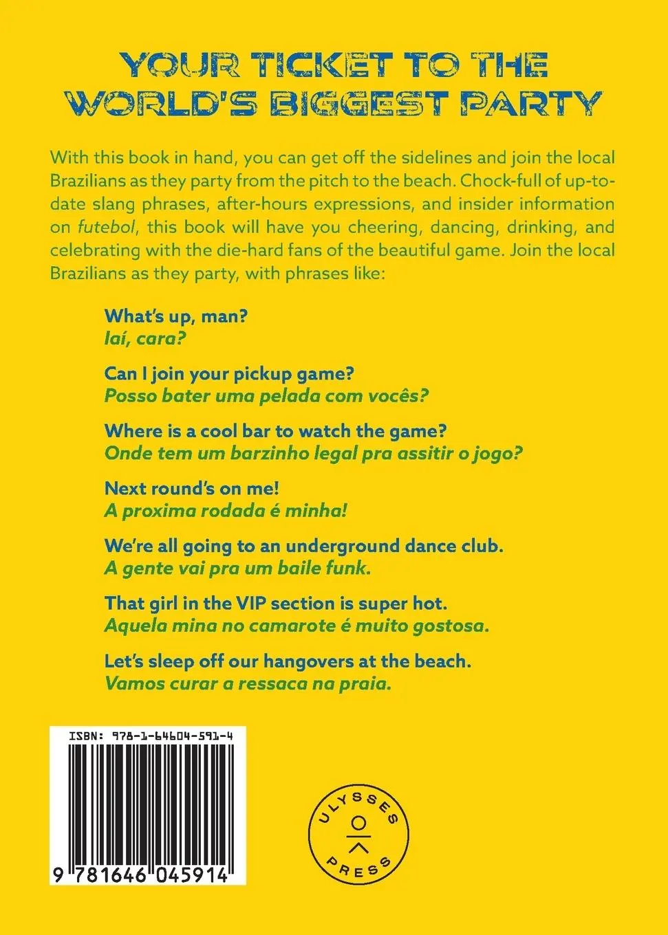 Rückseite: 9781646045914 | Brazilian-Portuguese Slang Phrasebook | Alice Rose (u. a.) | Buch