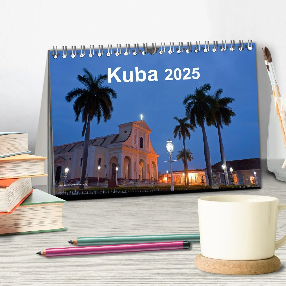 Bild: 9783435425914 | Kuba 2025 (Tischkalender 2025 DIN A5 quer), CALVENDO Monatskalender