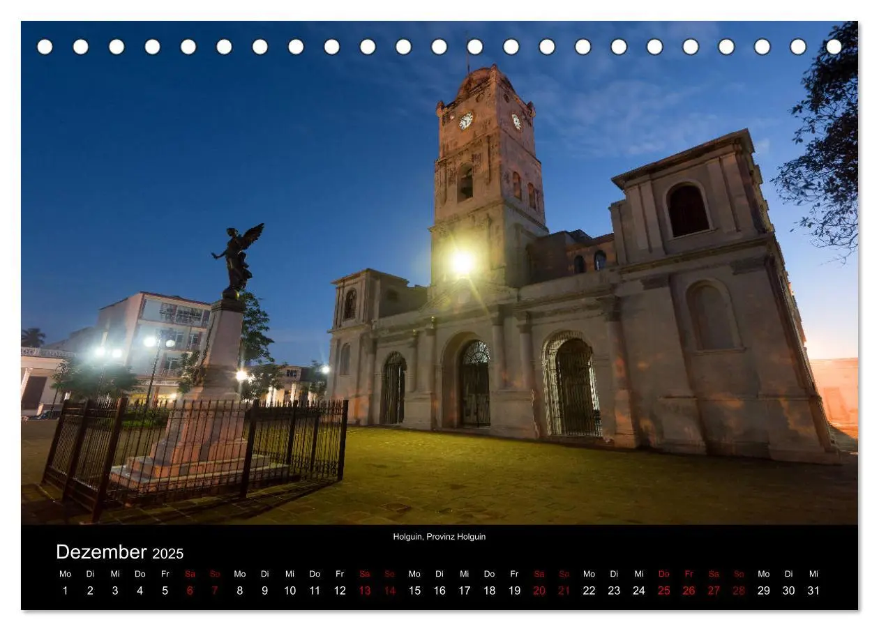 Bild: 9783435425914 | Kuba 2025 (Tischkalender 2025 DIN A5 quer), CALVENDO Monatskalender
