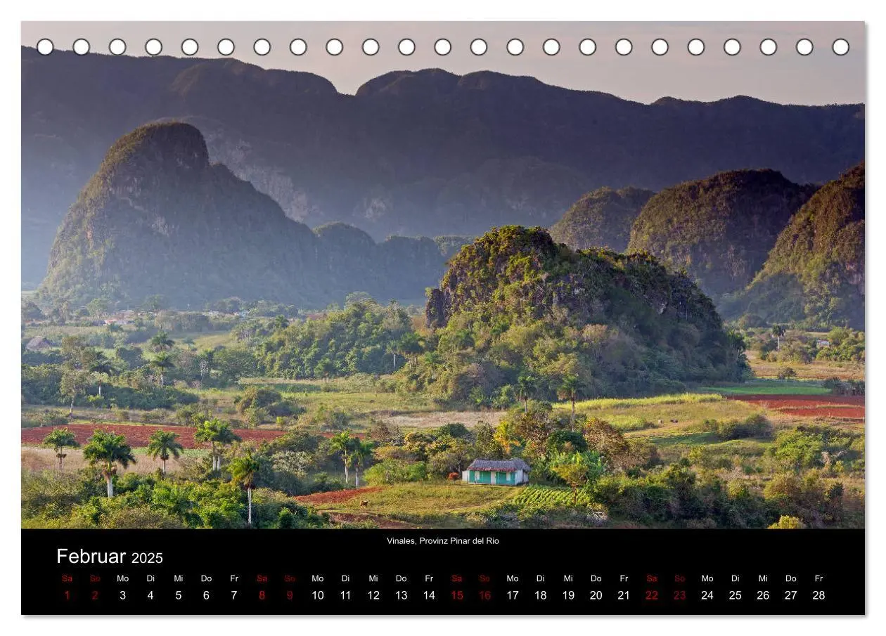 Bild: 9783435425914 | Kuba 2025 (Tischkalender 2025 DIN A5 quer), CALVENDO Monatskalender