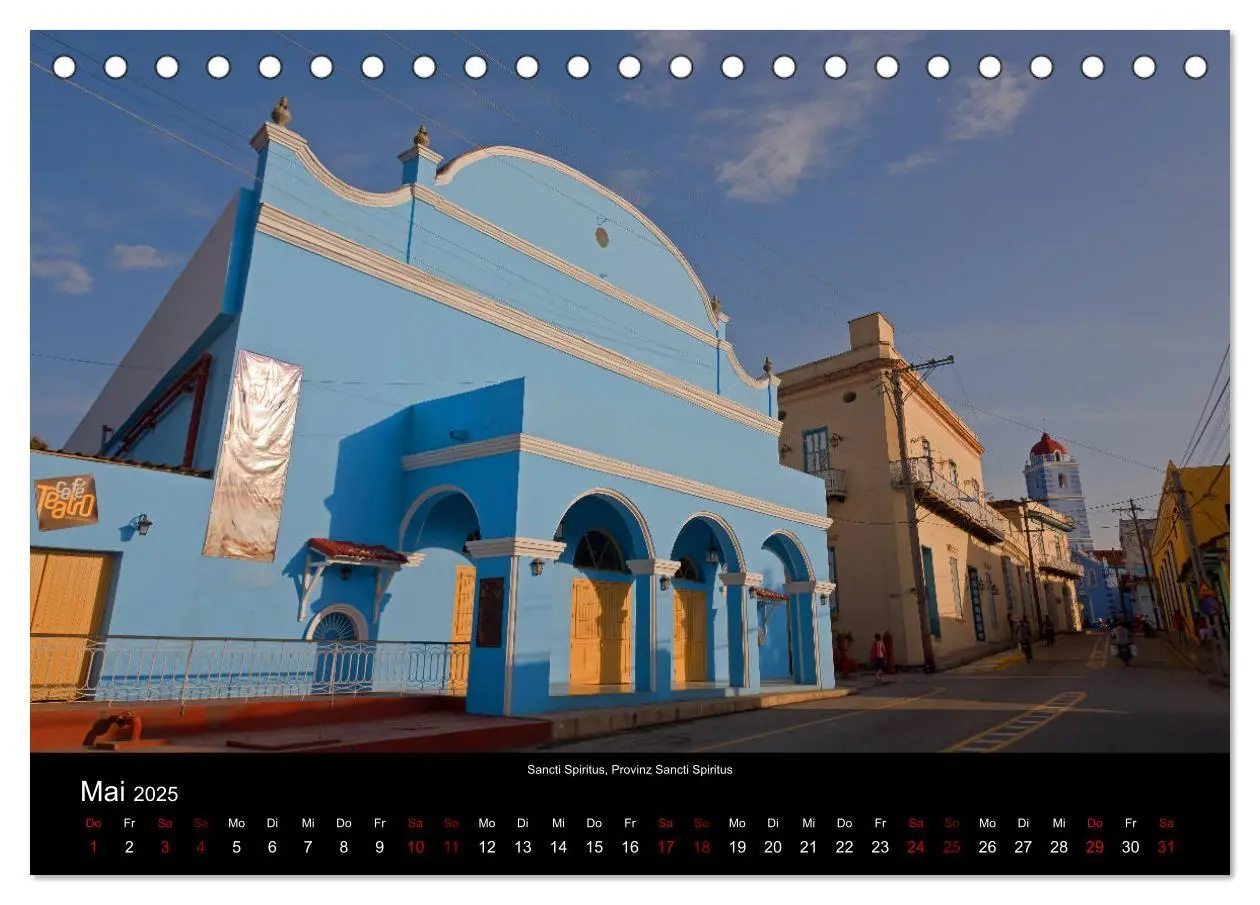 Bild: 9783435425914 | Kuba 2025 (Tischkalender 2025 DIN A5 quer), CALVENDO Monatskalender