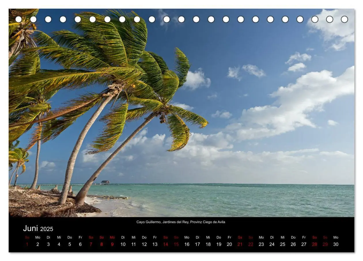 Bild: 9783435425914 | Kuba 2025 (Tischkalender 2025 DIN A5 quer), CALVENDO Monatskalender