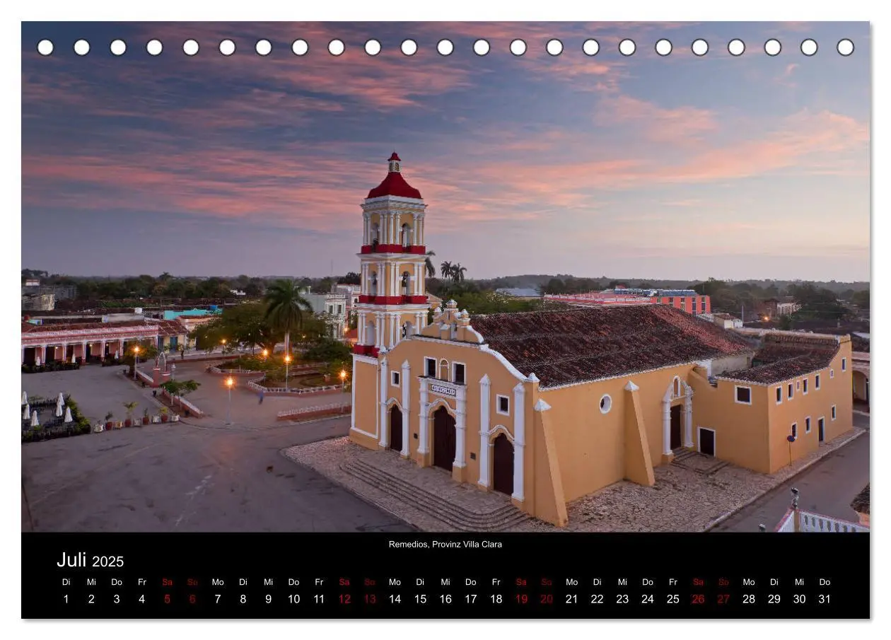 Bild: 9783435425914 | Kuba 2025 (Tischkalender 2025 DIN A5 quer), CALVENDO Monatskalender
