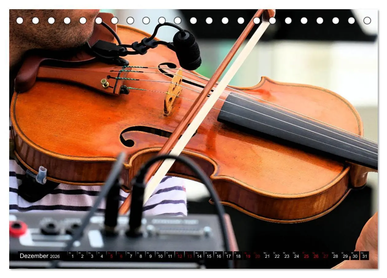 Bild: 9783457685914 | Jazz pur (Tischkalender 2026 DIN A5 quer), CALVENDO Monatskalender
