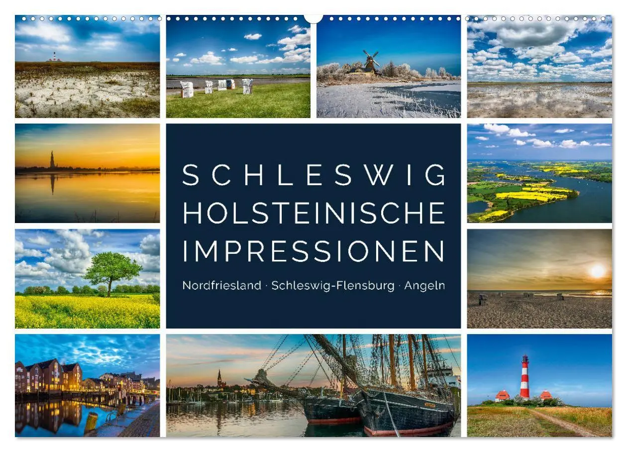 Cover: 9783457755914 | Schleswig-Holsteinische Impressionen (Wandkalender 2026 DIN A2...