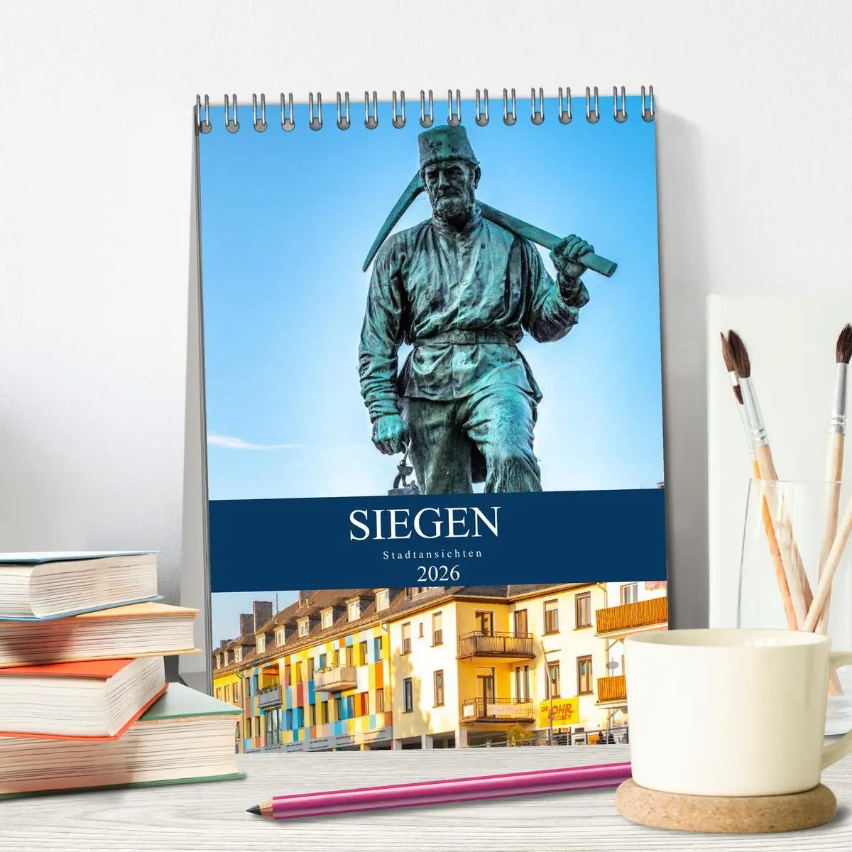 Bild: 9783516395914 | Siegener Stadtansichten (Tischkalender 2026 DIN A5 hoch), CALVENDO...
