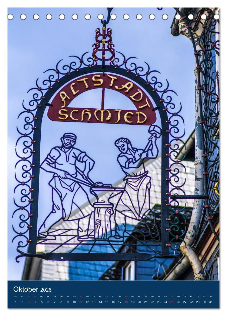 Bild: 9783516395914 | Siegener Stadtansichten (Tischkalender 2026 DIN A5 hoch), CALVENDO...