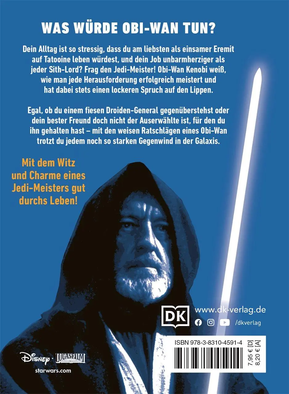 Rückseite: 9783831045914 | Star Wars(TM) Entdecke den Obi-Wan in dir | Marc Winter | Buch | 64 S.