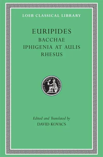 Cover: 9780674996014 | Bacchae. Iphigenia at Aulis. Rhesus | Euripides | Buch | Englisch