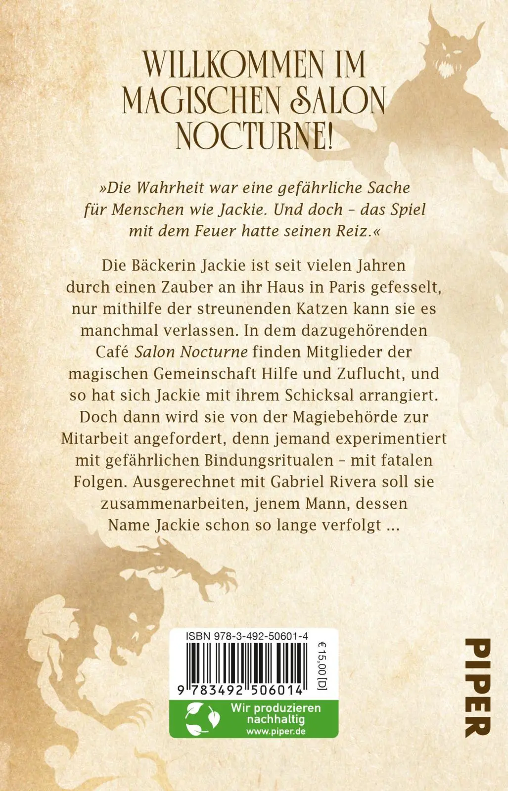 Rückseite: 9783492506014 | Die rastlosen Geister des Salon Nocturne | Stefanie Schuhen | Buch
