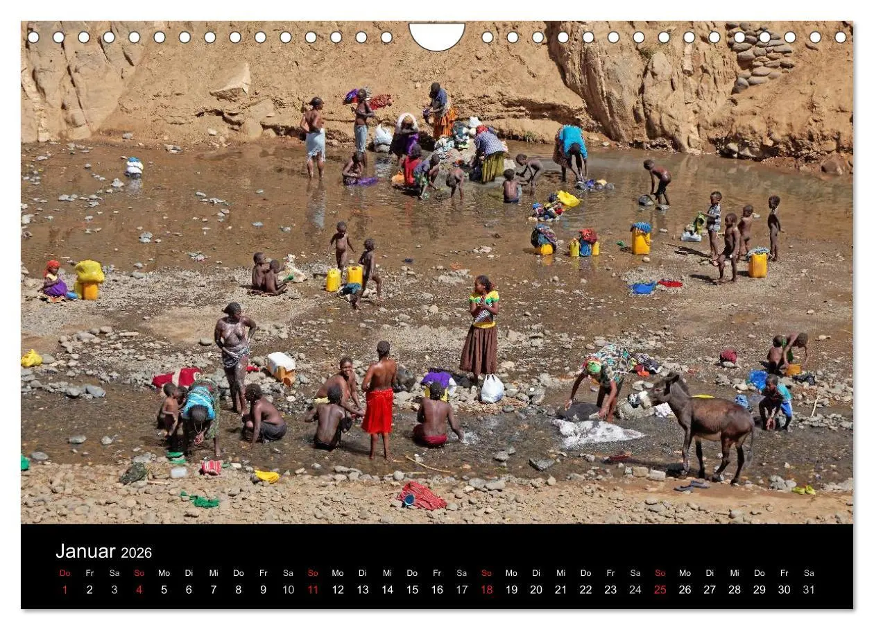 Bild: 9783516046014 | Landleben in Äthiopien (Wandkalender 2026 DIN A4 quer), CALVENDO...