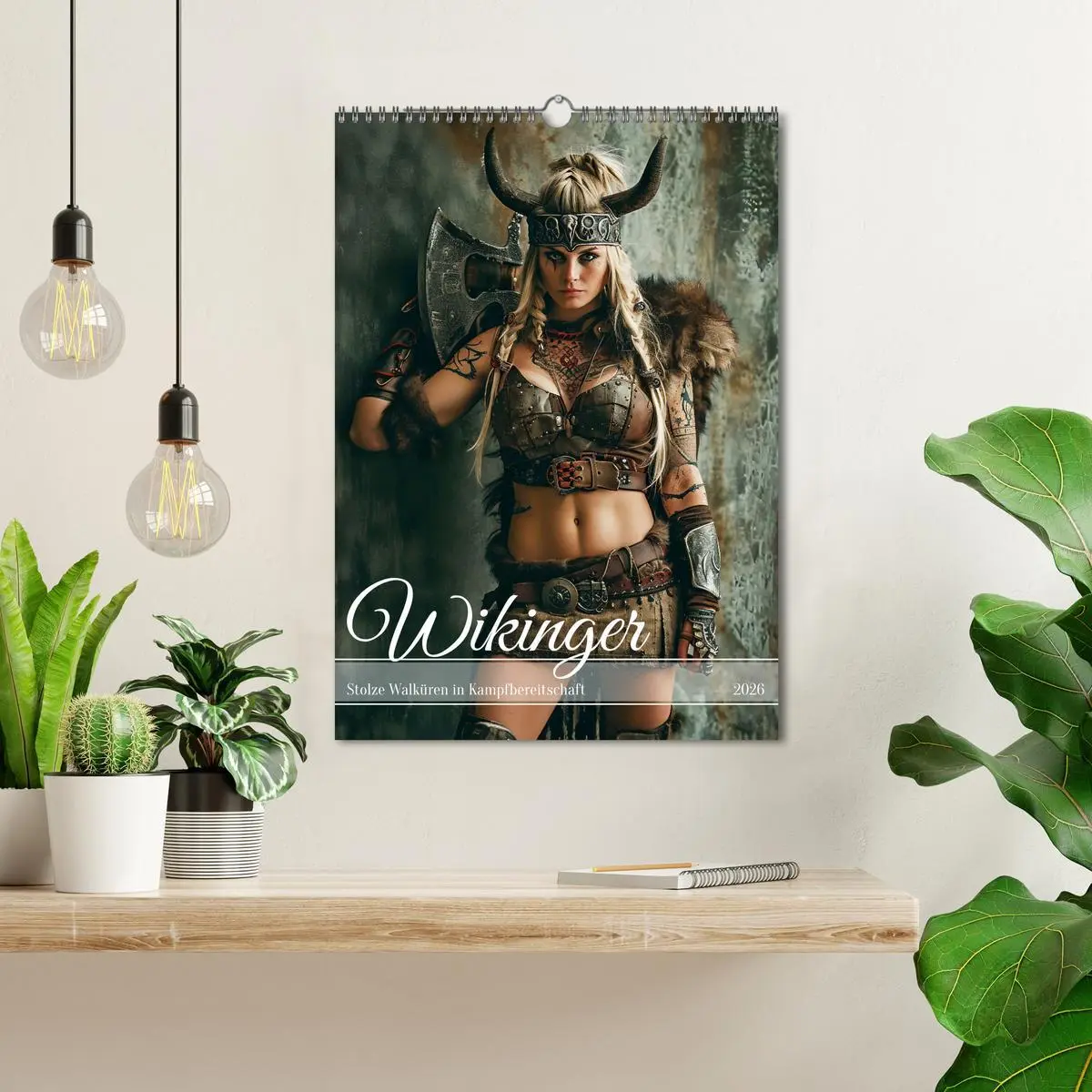 Bild: 9783516286014 | Wikinger - Stolze Walküren in Kampfbereitschaft (Wandkalender 2026...