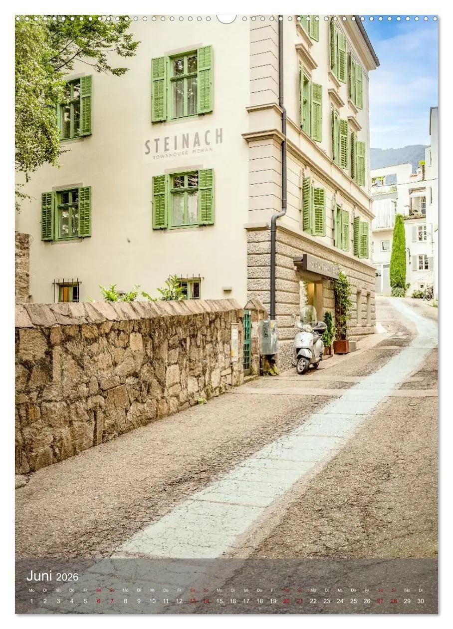 Bild: 9783516666014 | Mein Meran (Wandkalender 2026 DIN A2 hoch), CALVENDO Monatskalender
