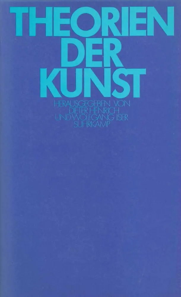 Cover: 9783518576014 | Theorien der Kunst | Buch | 637 S. | Deutsch | 1982 | Suhrkamp