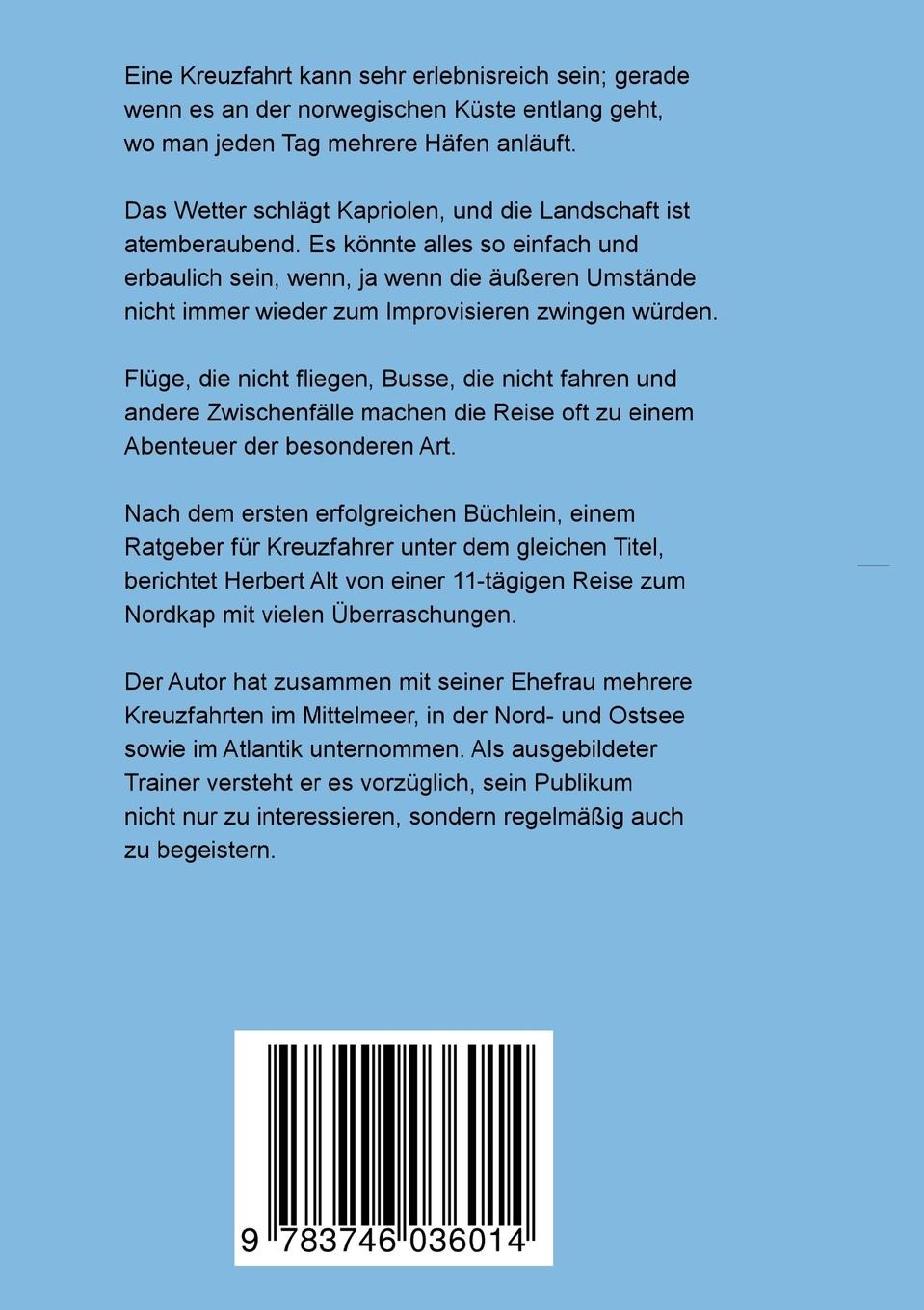 Rückseite: 9783746036014 | Zu Kreuze fahren an Norwegens Küste | Herbert Alt | Taschenbuch | 2017