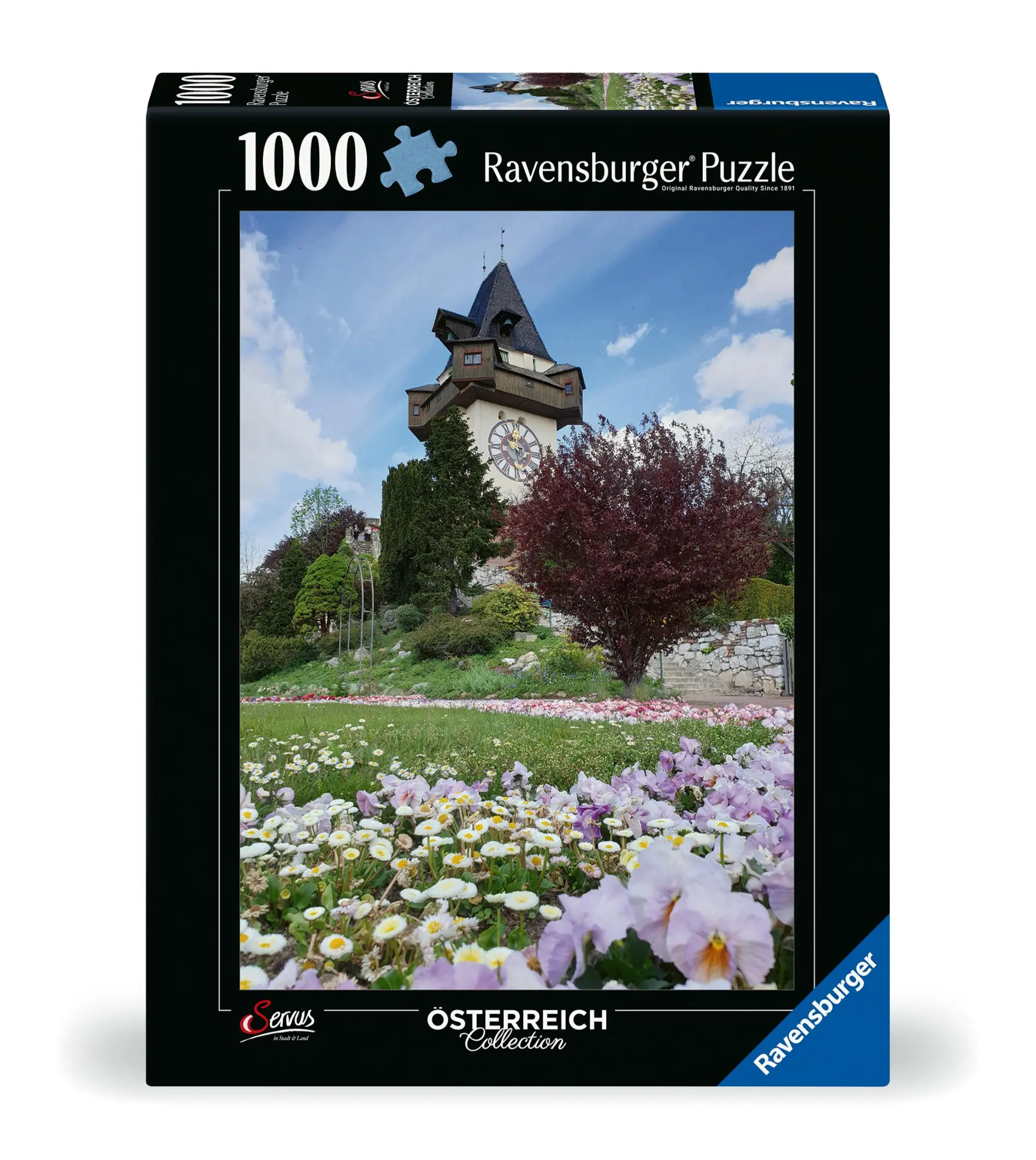 Cover: 4005555006114 | Erwachsenenpuzzle 1000 Teile - Uhrturm in Graz | Spiel | 12000611