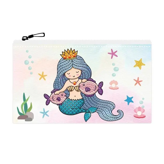 Bild: 4895225926114 | DOTZIES BY DIAMOND DOTZ - Diamond Painting Etui Meerjungfrau | 2592611