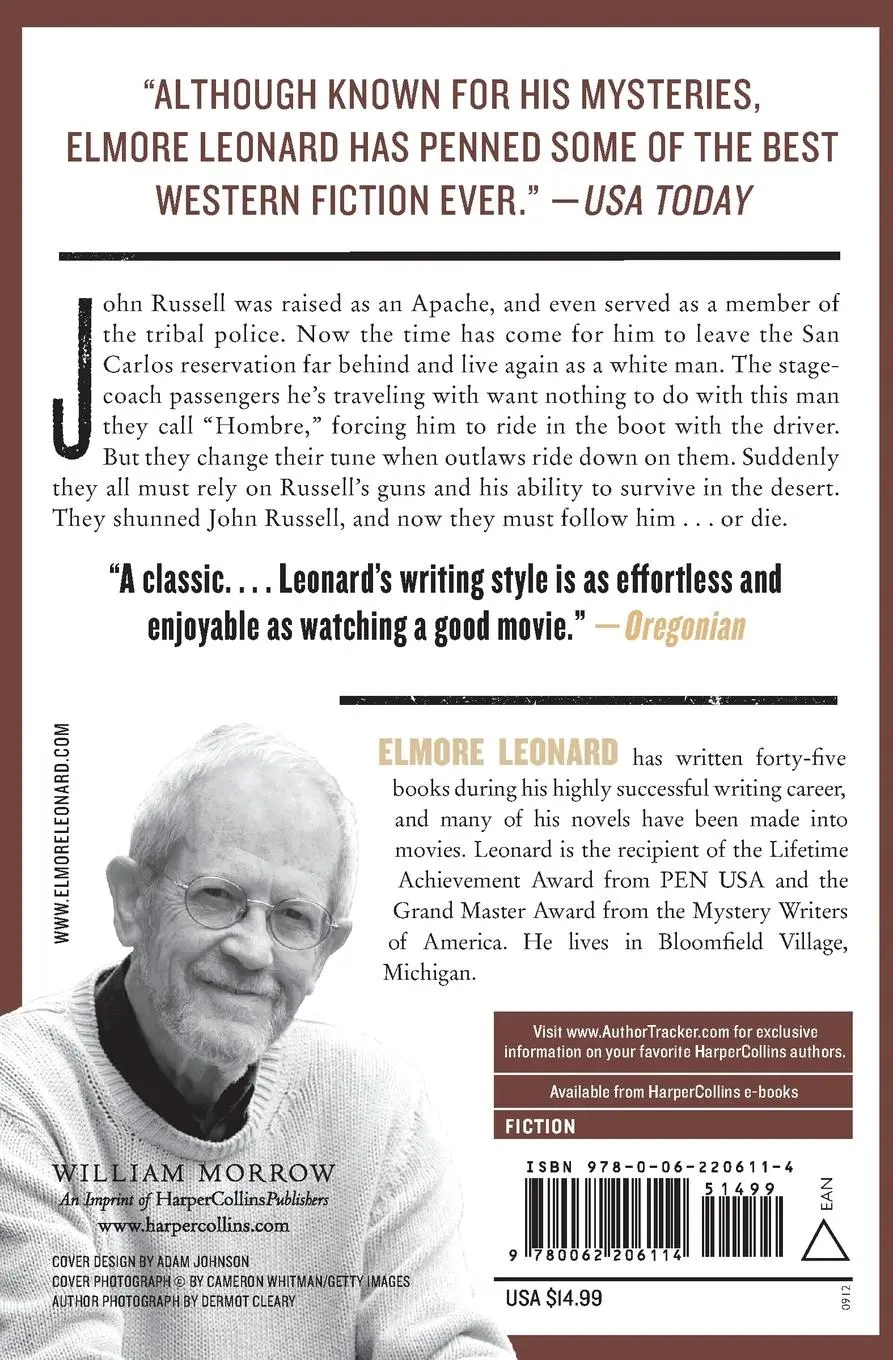 Rückseite: 9780062206114 | Hombre | Elmore Leonard | Taschenbuch | Englisch | 2019
