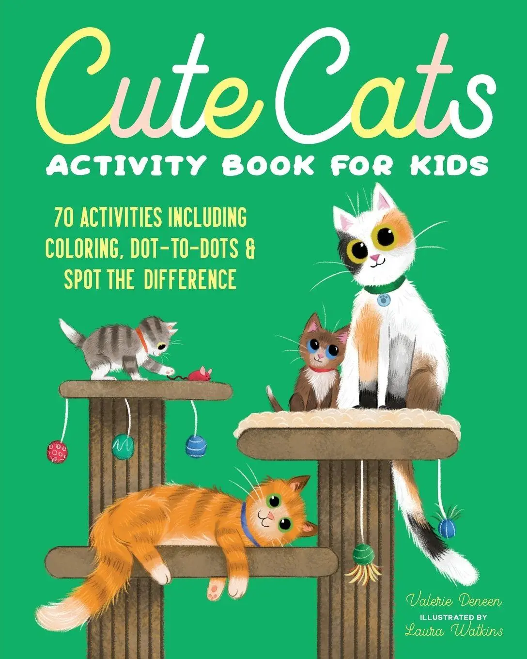 Cover: 9781647396114 | Cute Cats Activity Book for Kids | Valerie Deneen | Taschenbuch | 2020