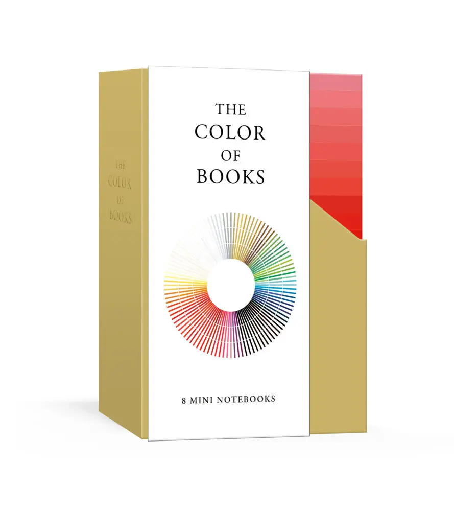 Cover: 9781984826114 | The Color of Books | 8 Bright Notebooks; 160 Reading Recommendations