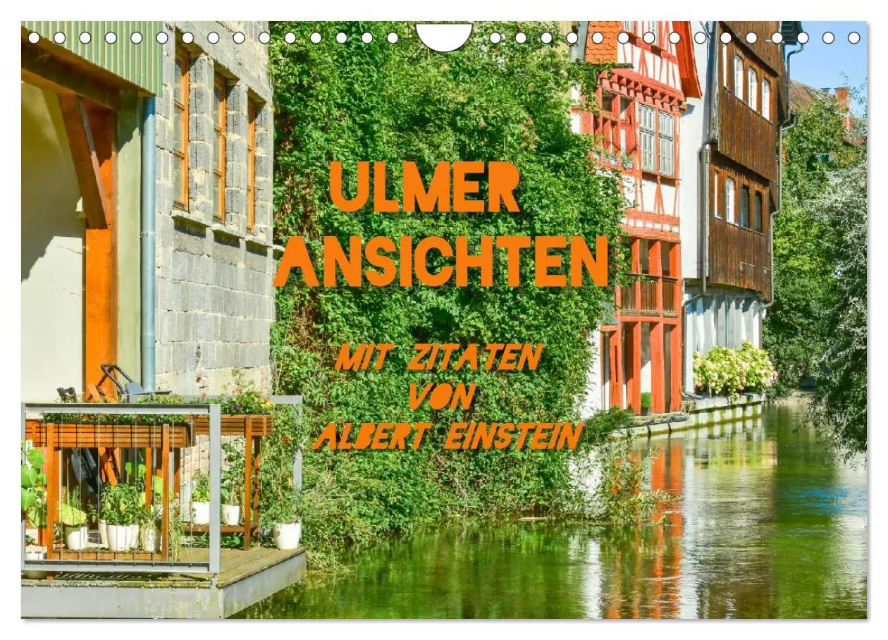 Cover: 9783457566114 | Ulmer Ansichten mit Zitaten von Albert Einstein (Wandkalender 2026...