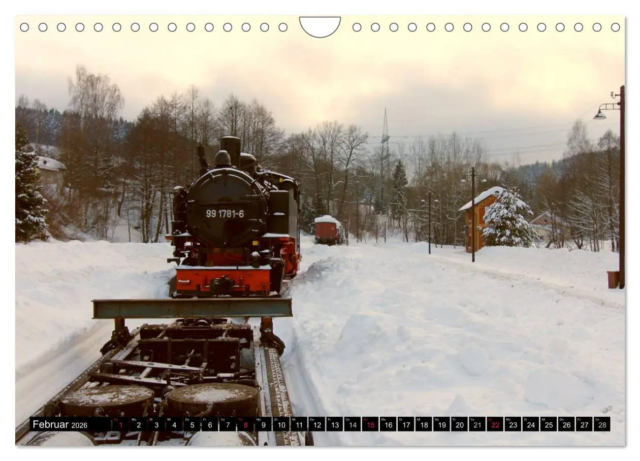 Bild: 9783457946114 | Bahnland Sachsen (Wandkalender 2026 DIN A4 quer), CALVENDO...
