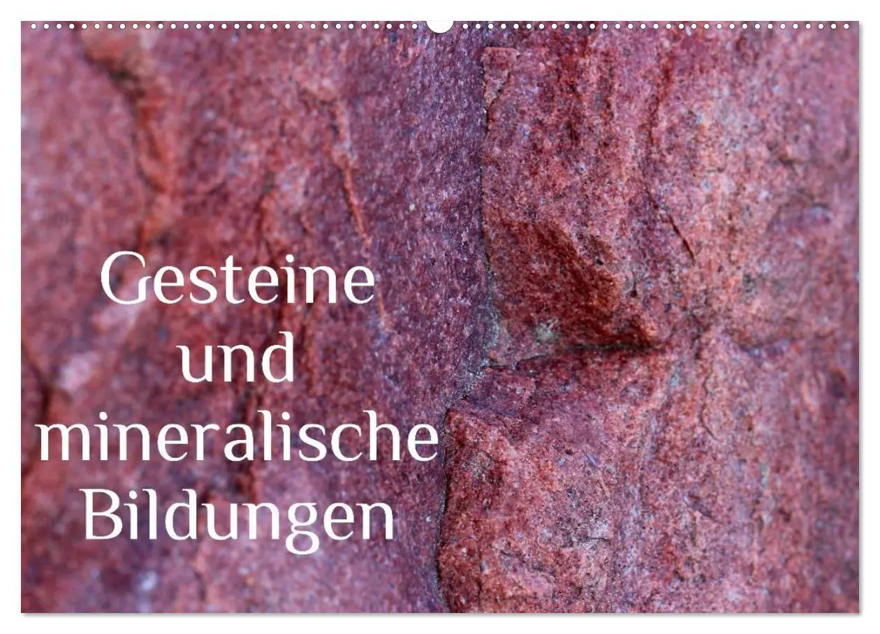 Cover: 9783516106114 | Gesteine und mineralische Bildungen (Wandkalender 2026 DIN A2...