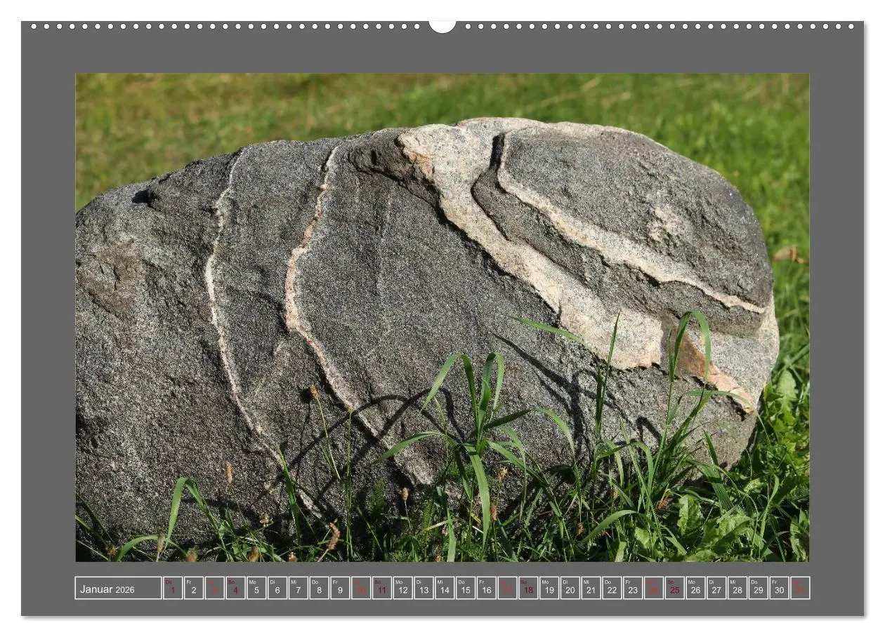 Bild: 9783516106114 | Gesteine und mineralische Bildungen (Wandkalender 2026 DIN A2...