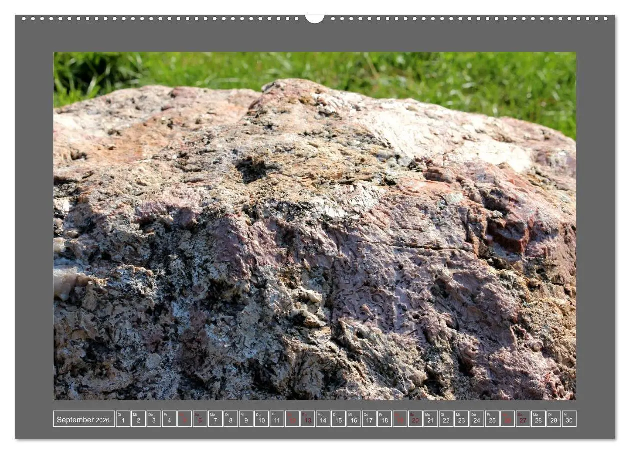 Bild: 9783516106114 | Gesteine und mineralische Bildungen (Wandkalender 2026 DIN A2...