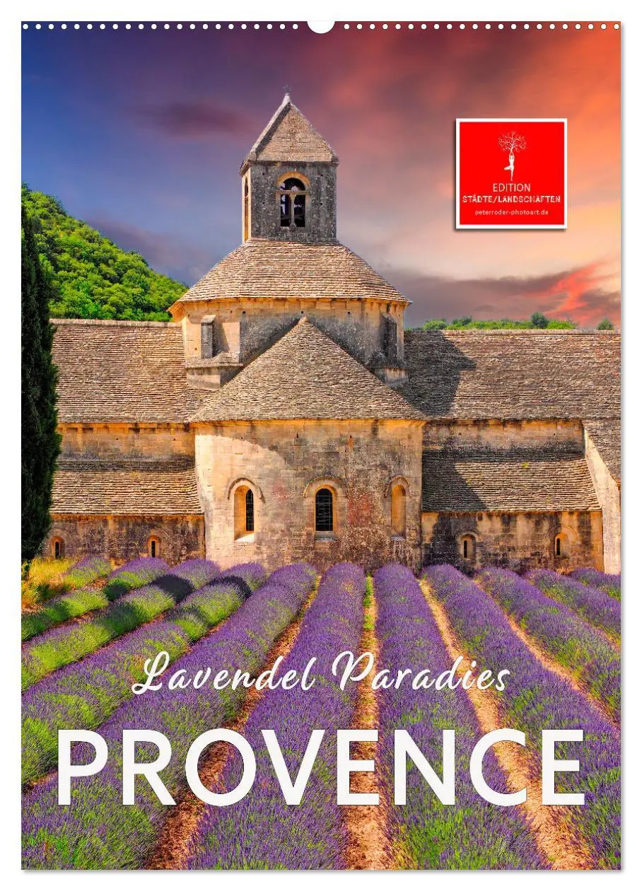Cover: 9783516346114 | Provence Lavendel Paradies (Wandkalender 2026 DIN A2 hoch),...