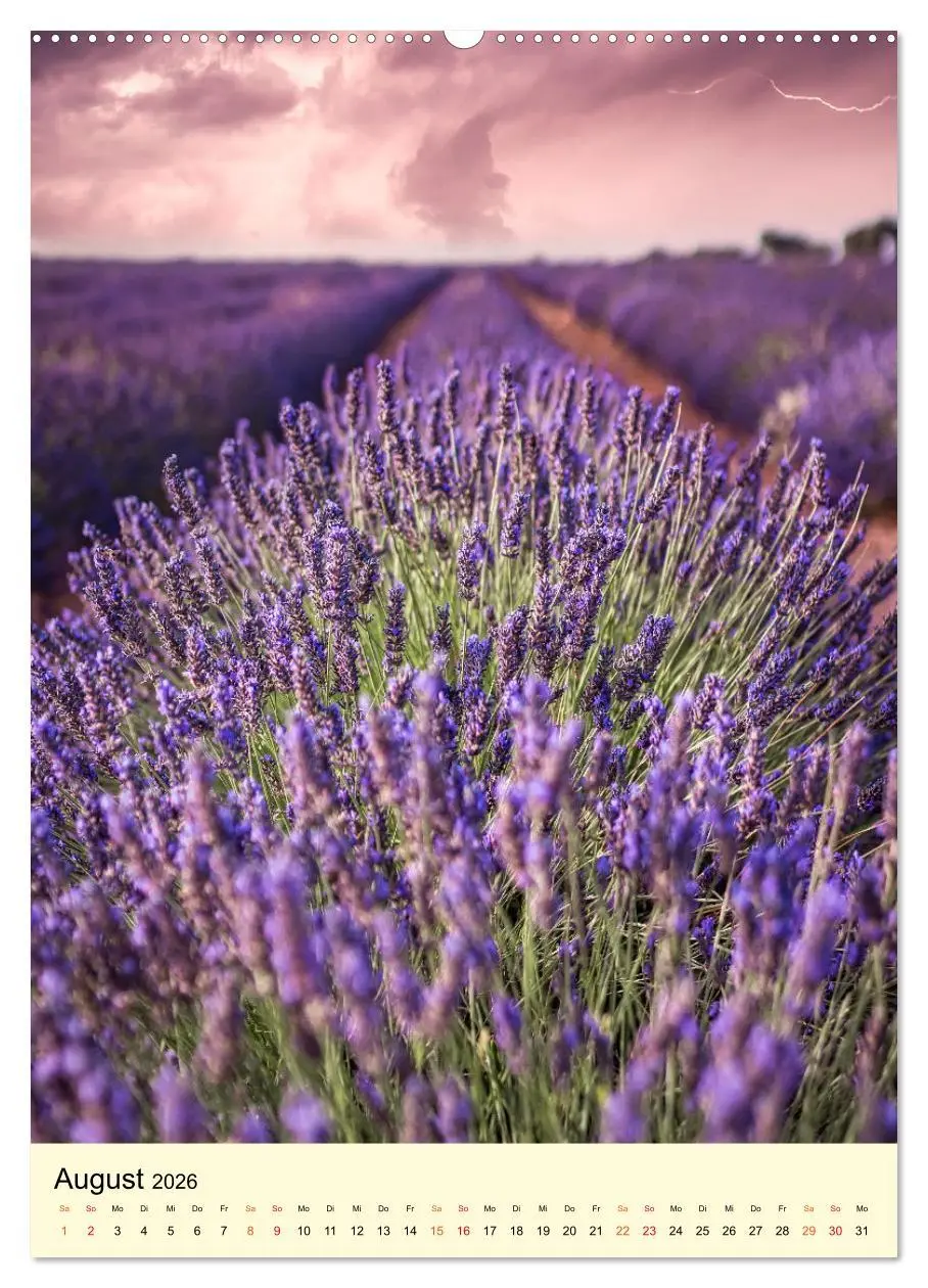 Bild: 9783516346114 | Provence Lavendel Paradies (Wandkalender 2026 DIN A2 hoch),...
