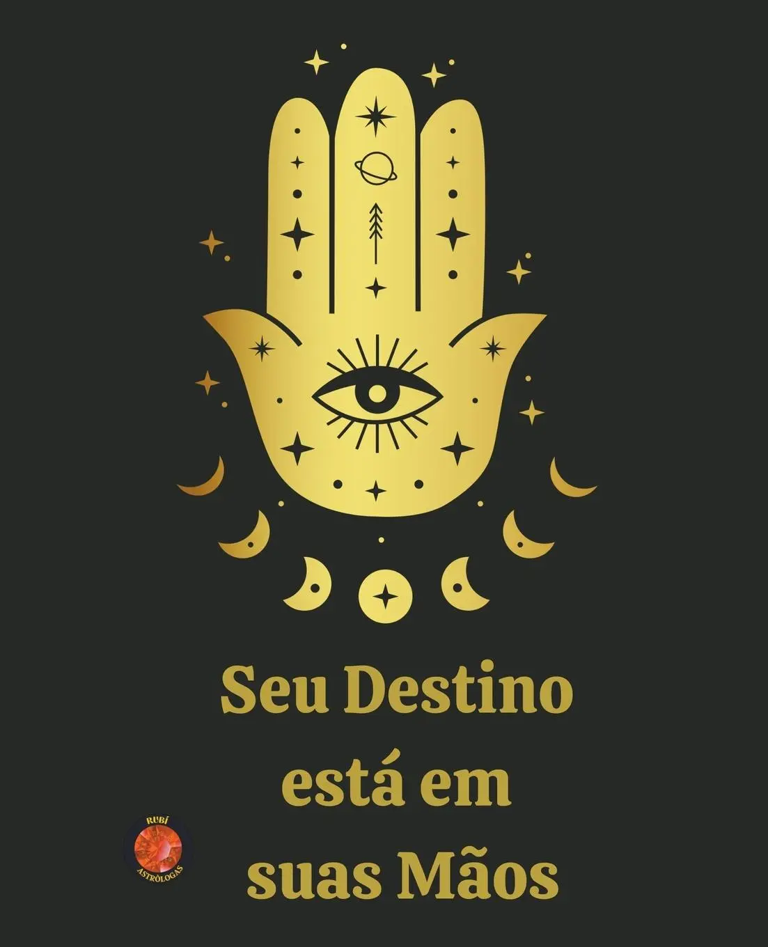 Cover: 9798223246114 | Seu Destino está em suas Mãos | Rubi Astrólogas | Taschenbuch | 2023