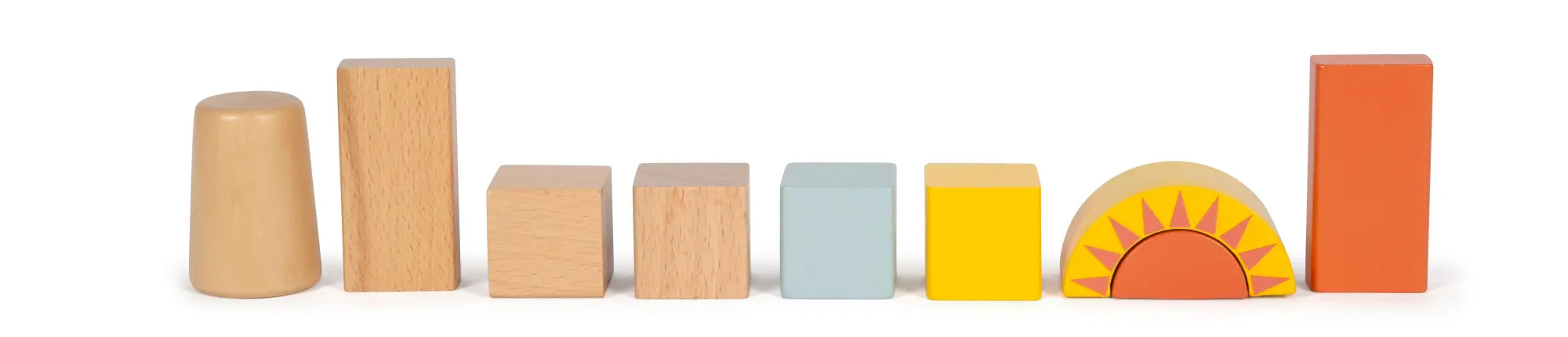 Bild: 4020972126214 | Holzbausteine "Dino" | Baustein ca. 6 x 3 x 1,5 cm | 12621 | Deutsch